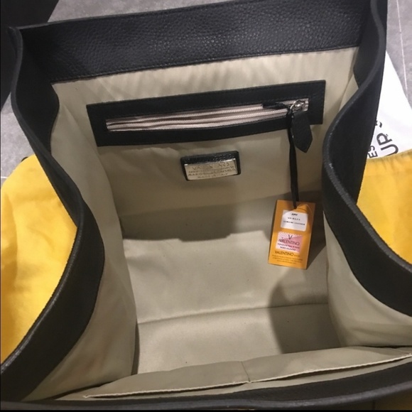 Valentino By Mario Valentino Leather Satchel - Picture 4 of 4